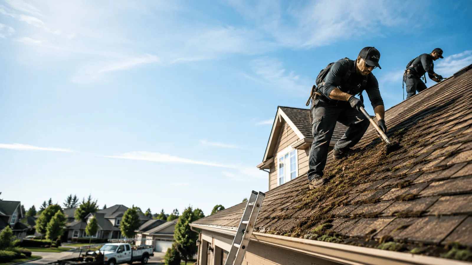 Roof Moss Removal in Wolcott, NY near me